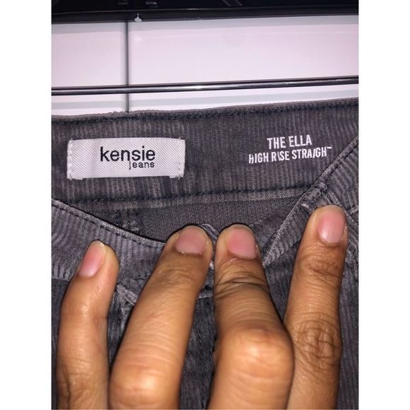 Kensie Jeans "The Ella" High Rise Straight Leg Pants, Size 6, MSRP $98 - Picture 4 of 8